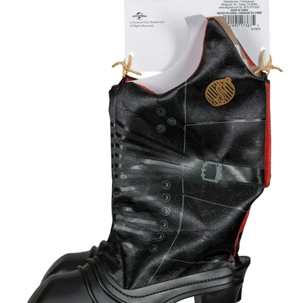 NEW Elphaba's Black Boots - Wicked Costume Dress Up Shoes